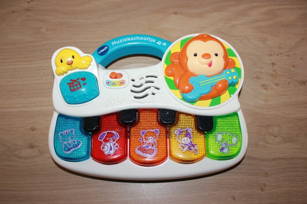 Muziekschooltje Vtech, Kinderen en Baby's, Ophalen, Zo goed als nieuw, 0 tot 6 maanden