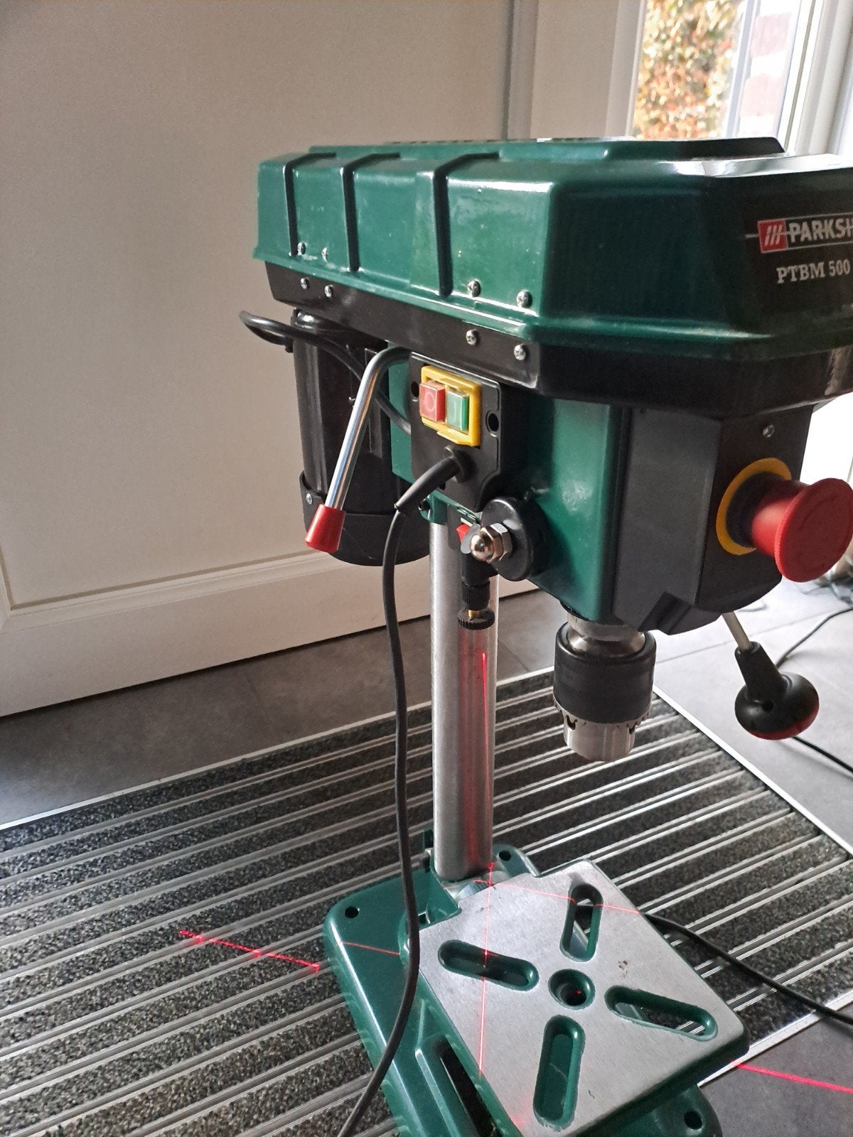 kolomboormachine parkside ptbm500 watt, Bricolage & Construction, Enlèvement, Foreuse sur colonne