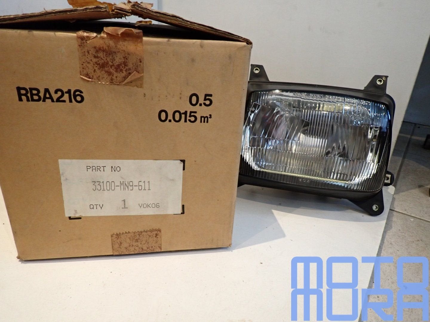 Originele koplamp voor honda Dominator NX650 1989 - 1991 NX, Motoren, -, -, Nieuw, Ophalen of Verzenden