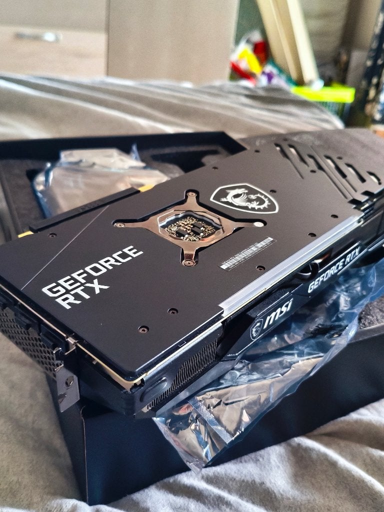 Videokaart MSI GeForce rtx 3060 gaming x trio 12gb, Computers en Software, Videokaarten, Ophalen, Gebruikt, Overige soorten, PCI-Express 4