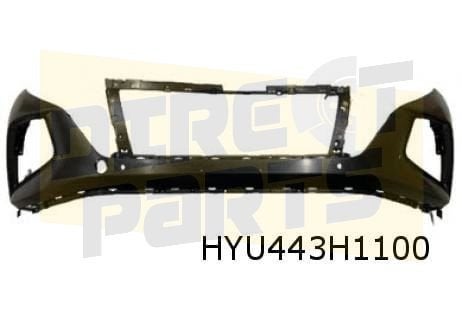 Hyundai Tucson (1/21-) voorbumper (bij PDC) (hybrid) (te spu, -, -, Nieuw, Bumper