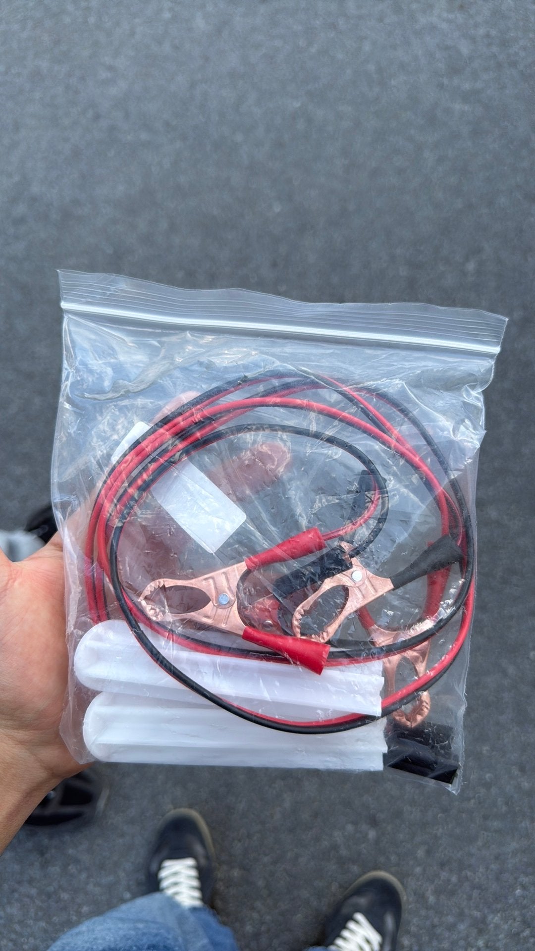 câbles de démarrage 2x pour 20 euros, Autos : Pièces & Accessoires, Envoi