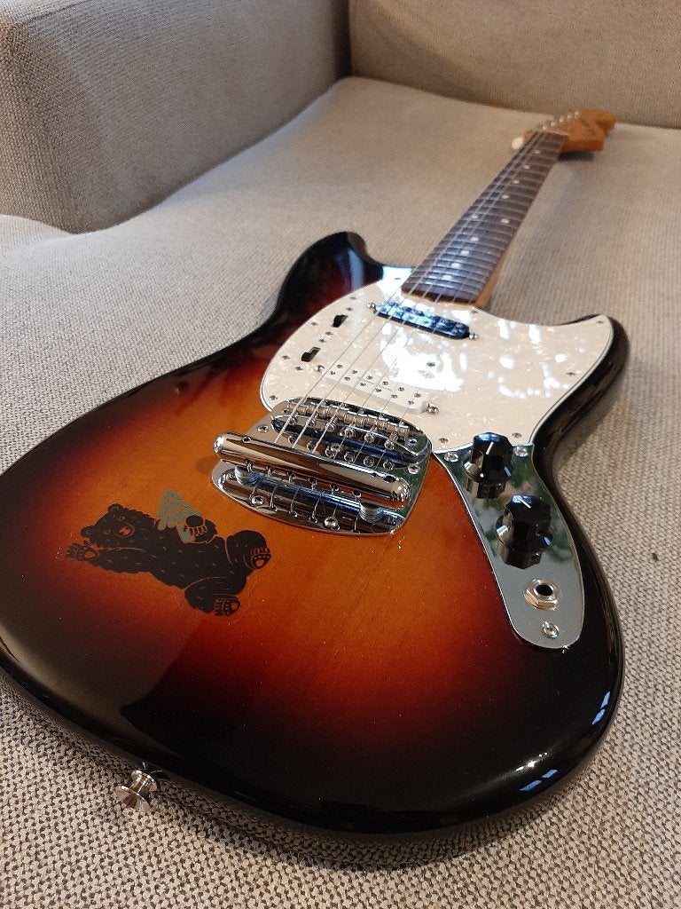 Fender Mustang Vintera 60, Enlèvement, Comme neuf, Solid body, Fender