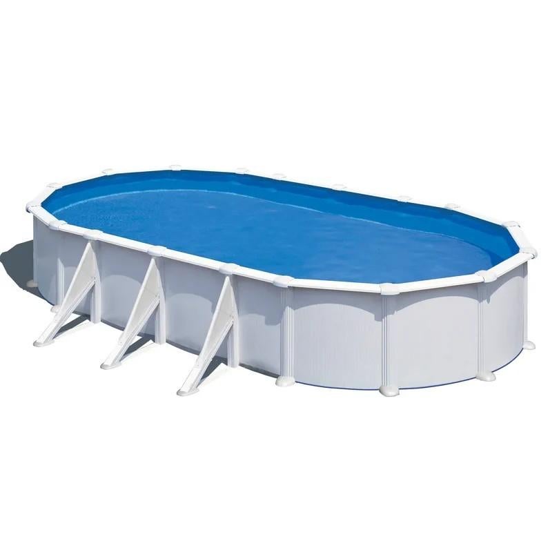 Gre zwembad 744 cm x 375 cm x 132 cm complete set, Tuin en Terras, Zwembaden, Ovaal, Ophalen, 120 cm of meer, 300 cm of meer
