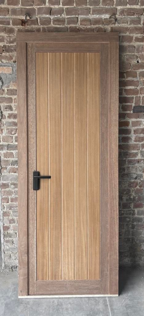Buitendeur Meranti 3 puntsluiting !!NIEUW!!, Doe-het-zelf en Bouw, Deuren en Vliegenramen, Ophalen, Zo goed als nieuw, Buitendeur