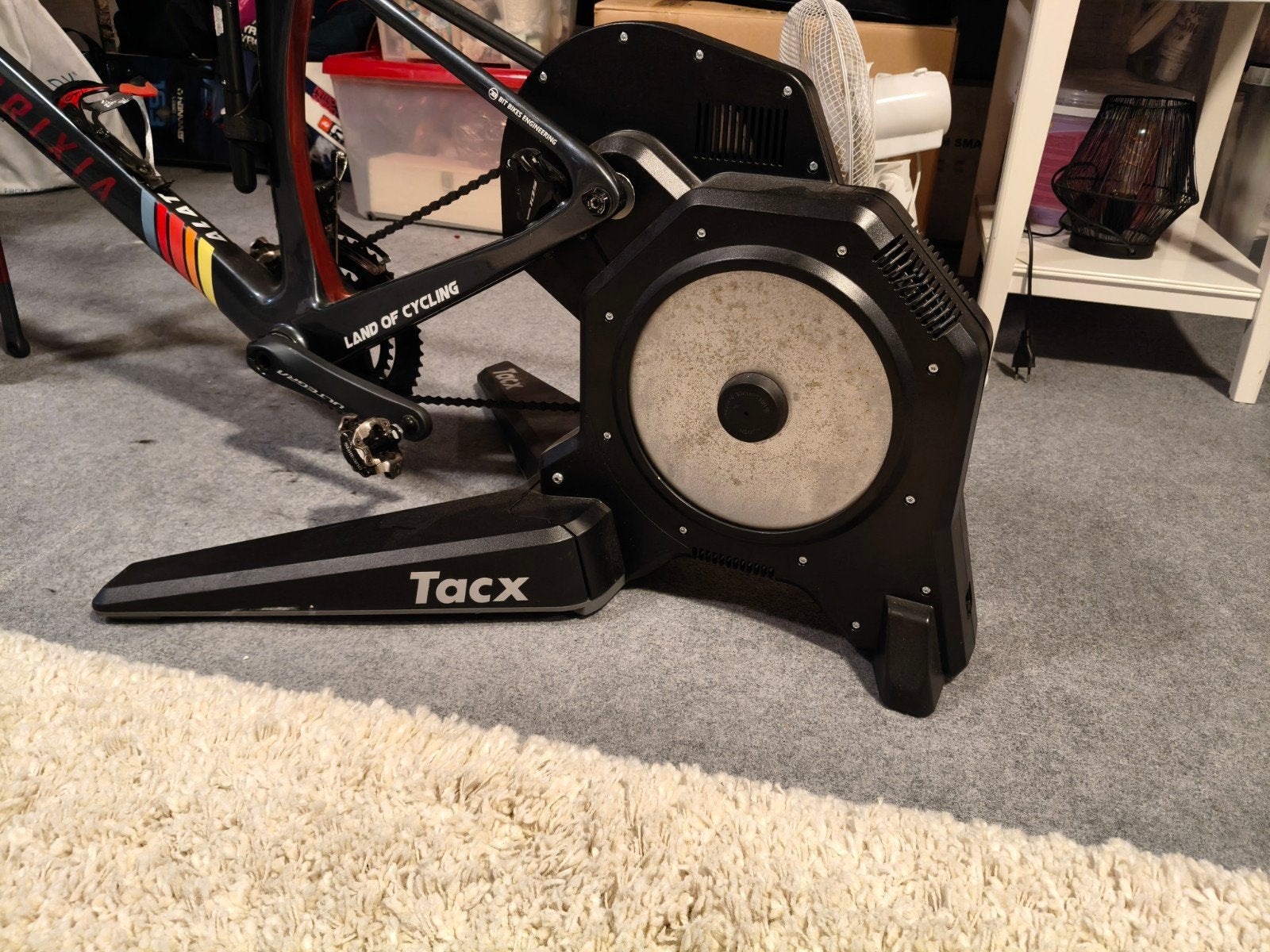 Tacx Flux S Rollentrainer Smart Trainer, Ophalen, Zo goed als nieuw, Overige typen