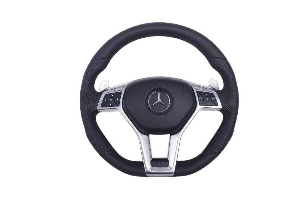 Mercedes volledig lederen sportstuur / stuurwiel 2014-2022, Auto-onderdelen, Niet ingevuld, Verzenden, Mercedes-Benz, Niet ingevuld