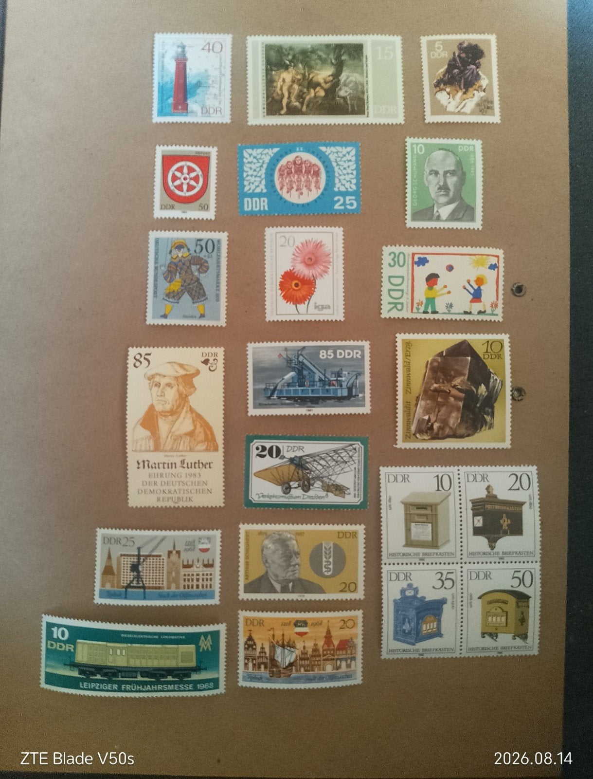 20 postzegels History, Ophalen of Verzenden