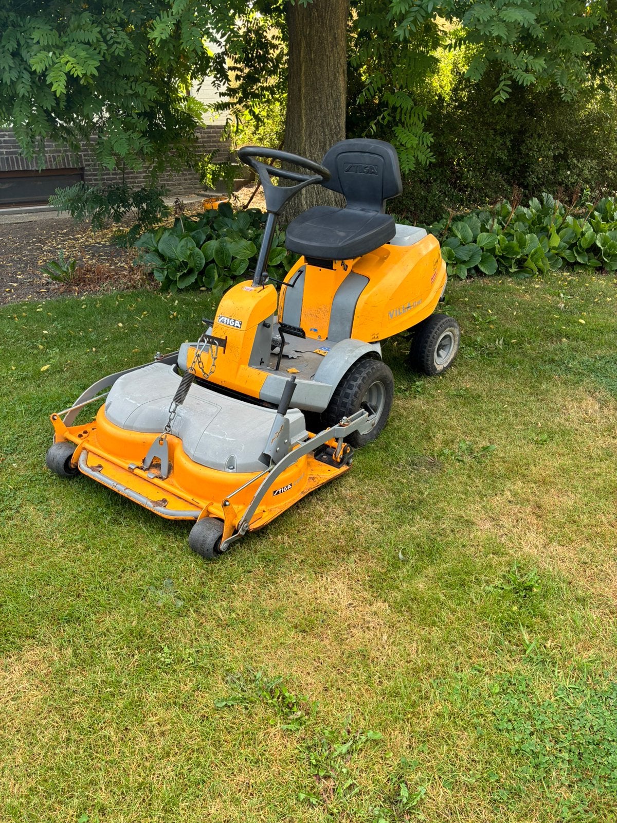 Stiga villa zitmaaier, Tuin en Terras, Ophalen