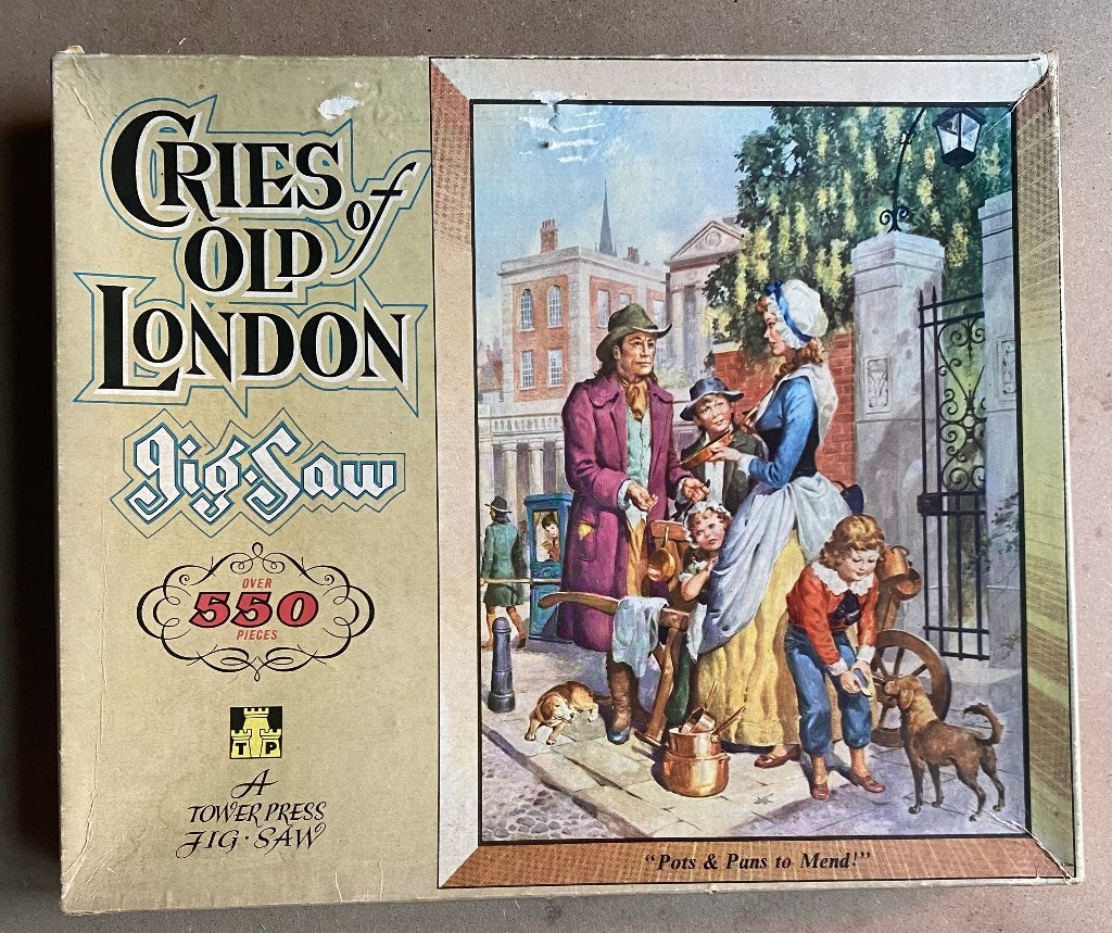 Puzzel "Cries of Old London" van Jig.Saw (550 stuks), Enlèvement ou Envoi, Utilisé