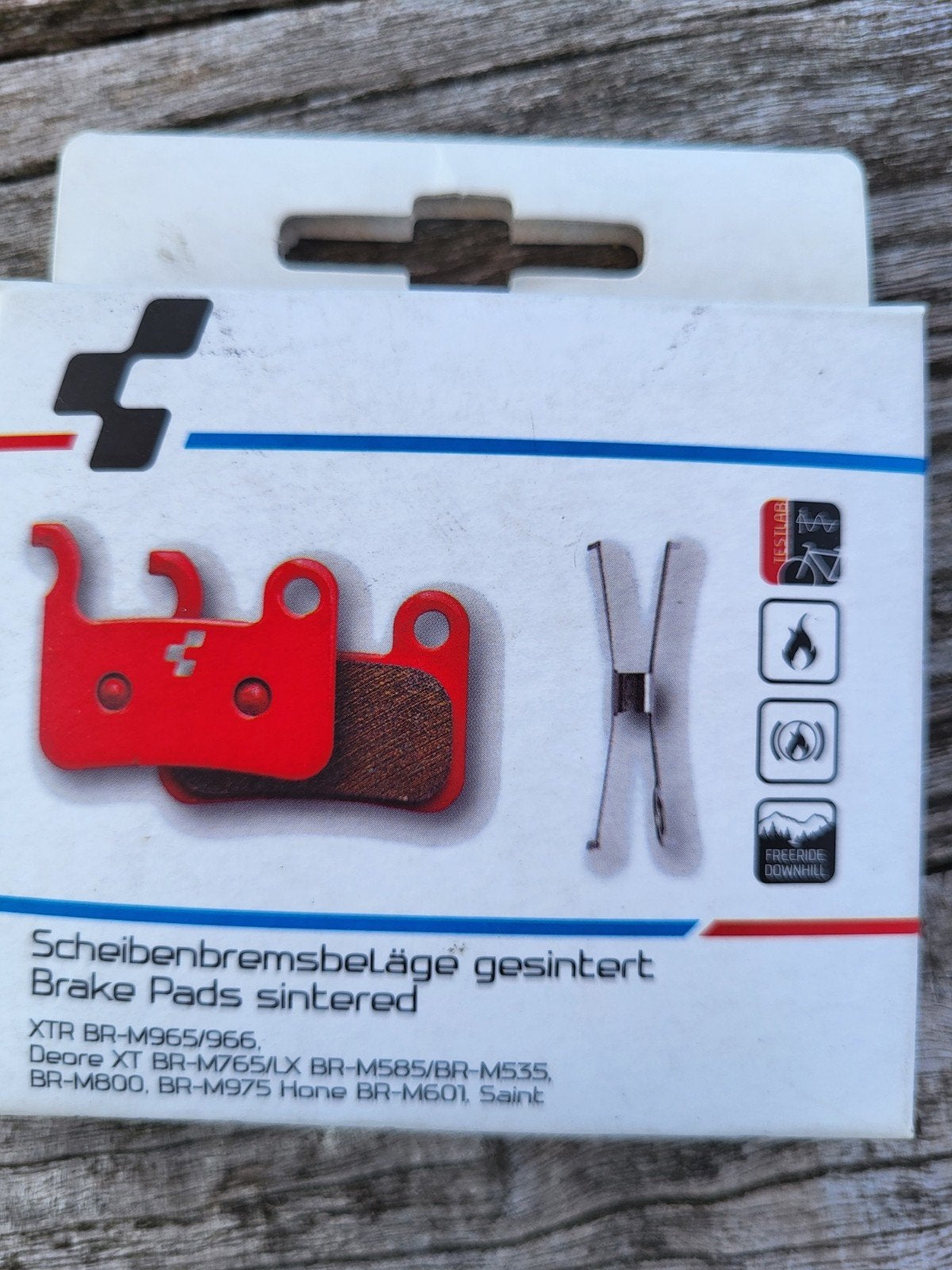 Cube sintered schijfremblokjes voor Shimano XTR, XT en Saint, Ophalen