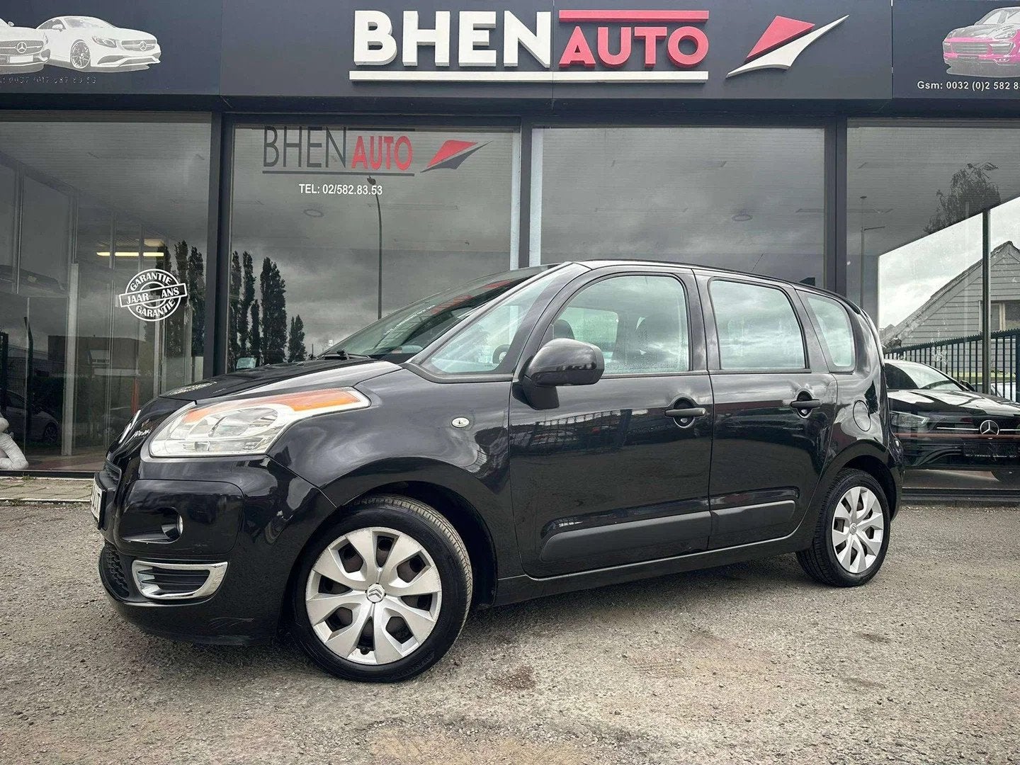Citroën C3 Picasso 148,33€ SANS INTERET ZONDER KOSTEN / 1, Euro 5, Stof, Gebruikt, Zwart