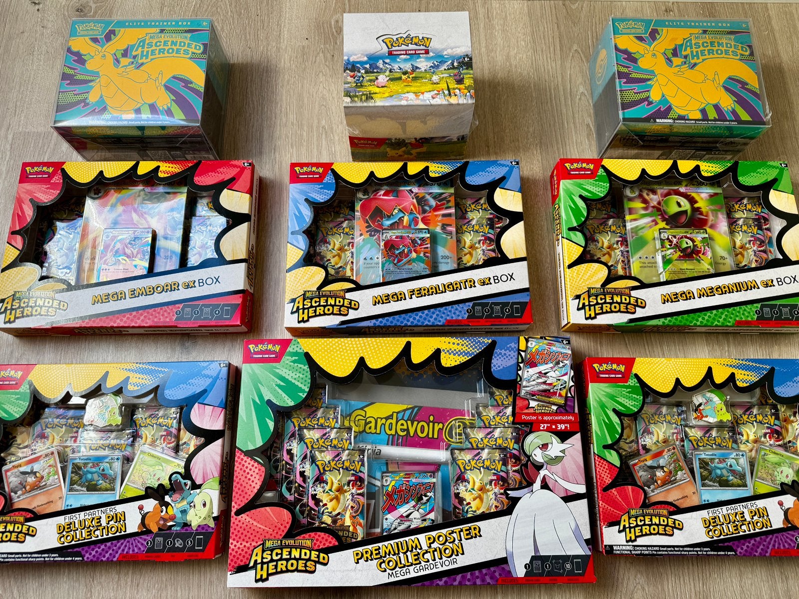 Ascended Heroes Pokémon Sealed Collection, Ophalen of Verzenden, Nieuw, Booster, Foil