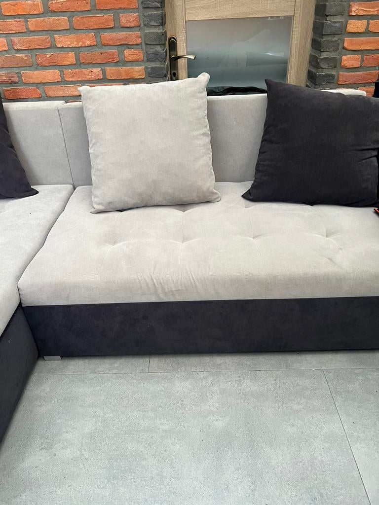Zetel+opslagruimte+functie bed, Maison & Meubles, Canapés | Coins salons complets, Enlèvement, Comme neuf