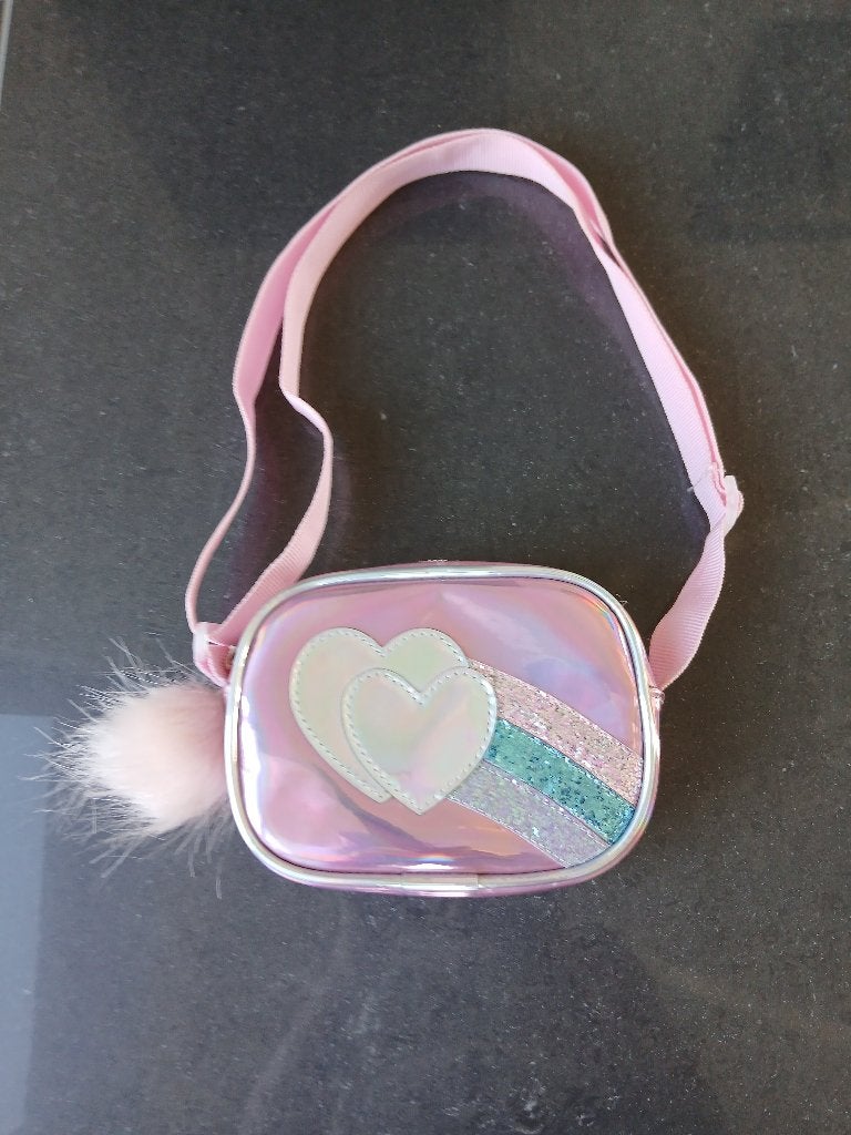 Leuke meisjeshandtas, Glitter, Tas, Ophalen of Verzenden, Zo goed als nieuw