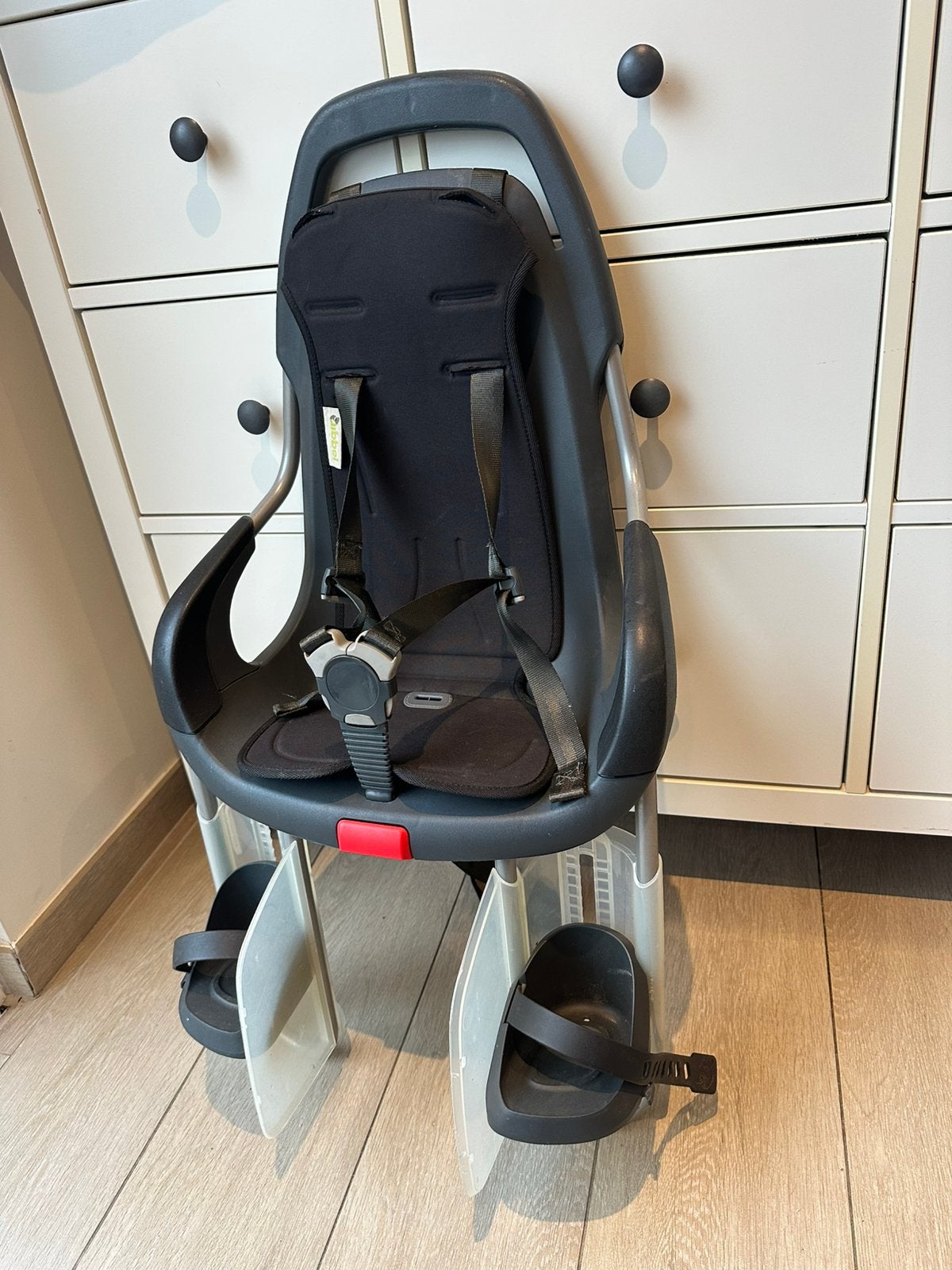 Zo goed als nieuw kinderstoelt voor op de fiets 3x gebruikt, Ophalen of Verzenden, Zo goed als nieuw