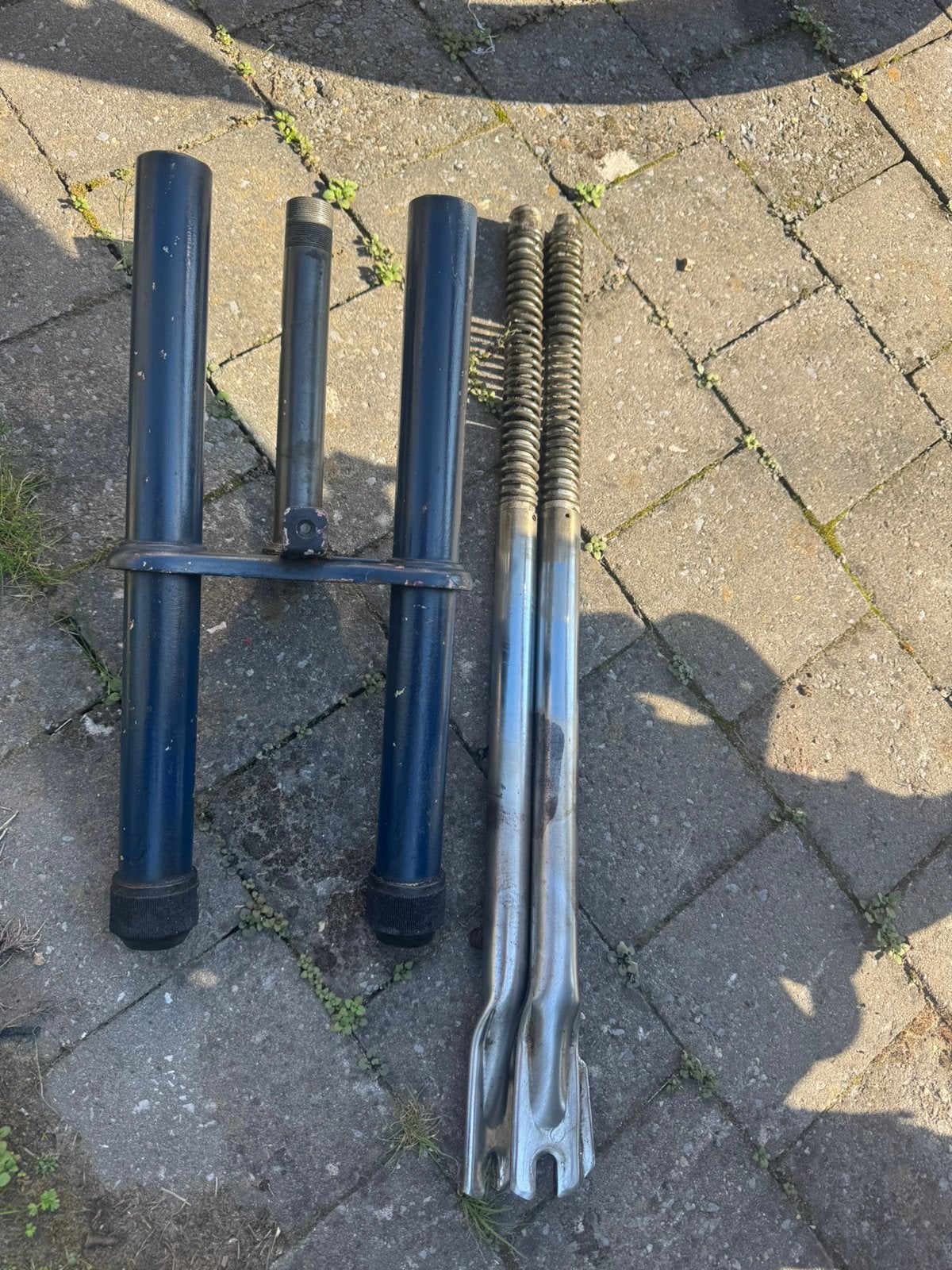 Fourche avant Honda Camino avec pieds de fourche, Vélos & Vélomoteurs, Enlèvement ou Envoi, Utilisé