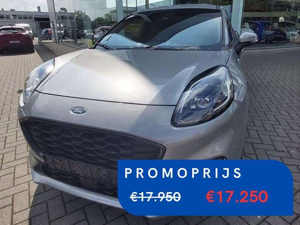 Ford Puma ST-Line 1.0i EcoBoost mHEV 155ps M6 - OC2568 *0341, Autos, Ford, Bluetooth, Boîte manuelle, Autres couleurs, Noir