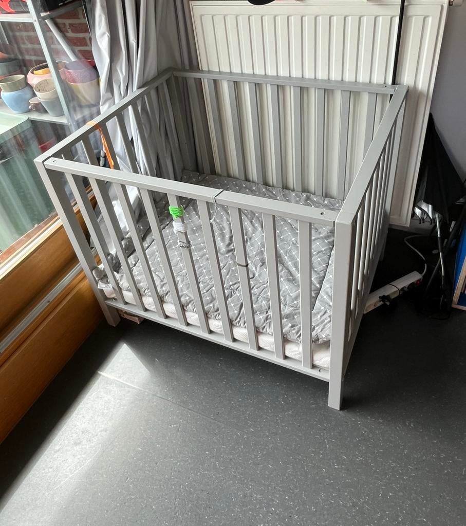Baby box, Kinderen en Baby's, Babyparken, Ophalen, Gebruikt, Vierkant, In hoogte verstelbaar