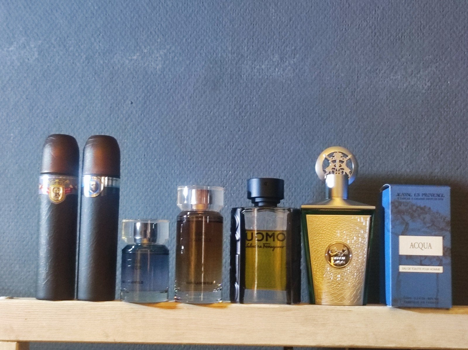 parfum d'homme, Collections, Parfums, Comme neuf, Bouteille de parfum, Enlèvement