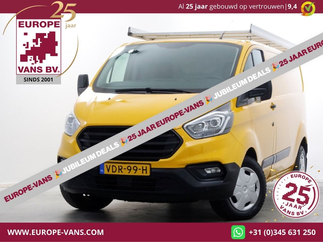 Ford Transit Custom 340 2.0 TDCI 130pk L2H1 Trend Airco/Trek, Overige kleuren, Bedrijf, Ford, Onderhoudsboekje