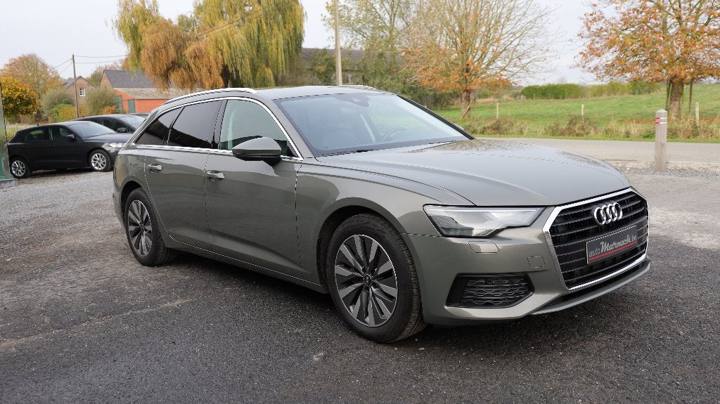 Audi A6 2.0 TDI 2021 Boîte auto,GPS,Cruise,Cuir, PDC, Apple, Euro 6, Entreprise, 1968 cm³, Noir