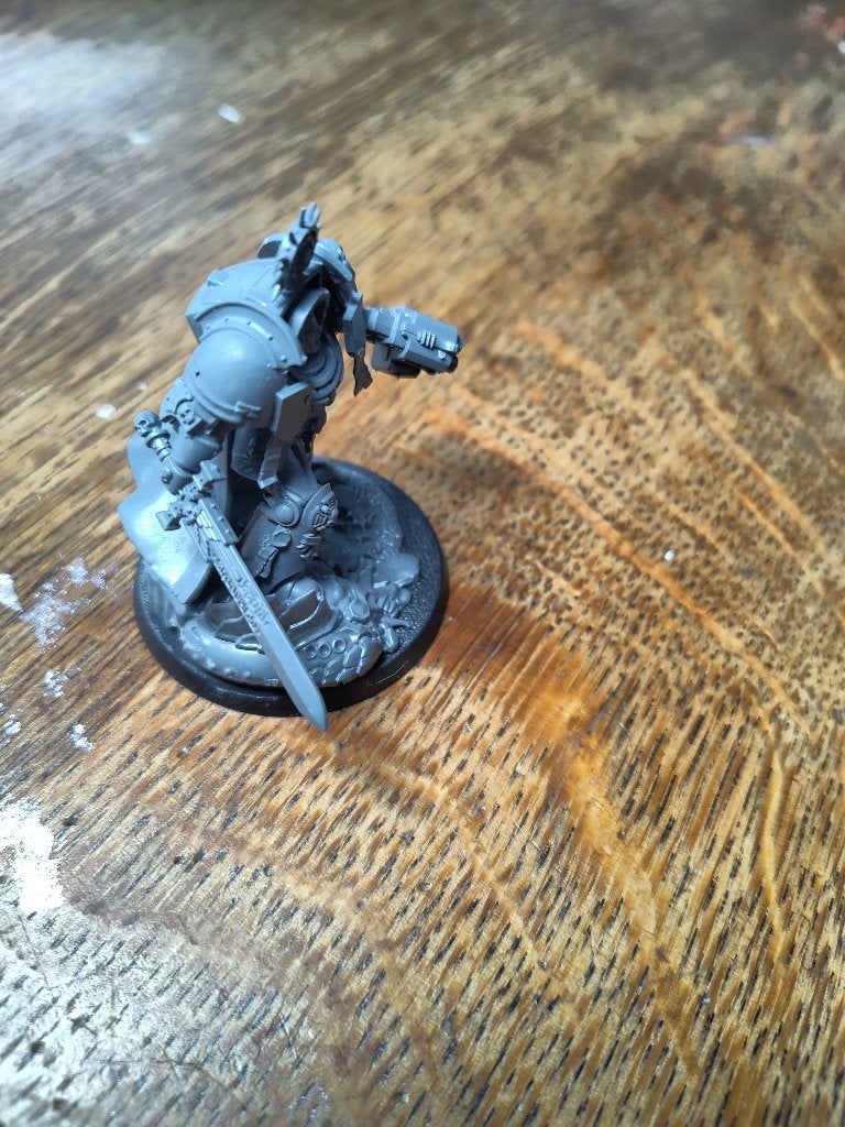 Warhammer 40K Space Marines Captain in Terminator Armour, Hobby en Vrije tijd, Figuurtje(s), Ophalen of Verzenden, Geverfd, Warhammer 40000