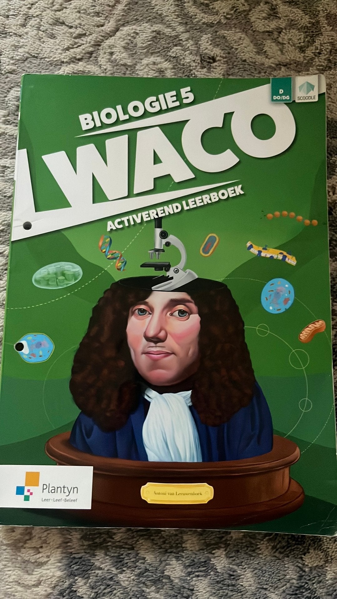 WACO Biologie 5 Activerend Leerboek, ASO, Maarten Sanne; Eva Kenis; Ann Heyvaert; Frankie Goovaerts, Nederlands, Ophalen