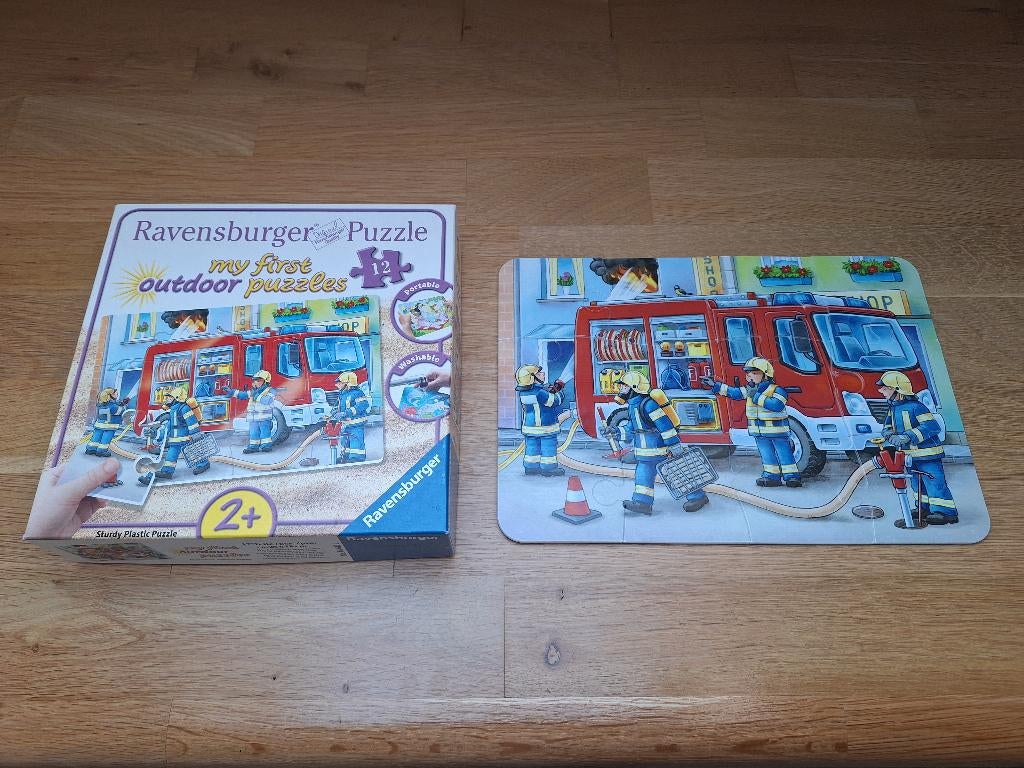 Puzzel Ravensburger 'my first outdoor puzzles', Enlèvement ou Envoi, 10 à 50 pièces, Comme neuf, 2 à 4 ans