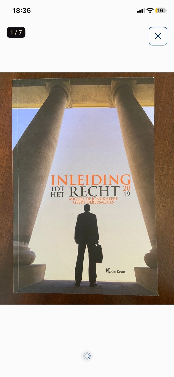 Geert Debersaques - Inleiding tot het recht 2019, Boeken, Ophalen of Verzenden, Nieuw, Hoger Onderwijs