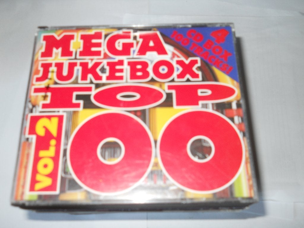 4 CD BOX - MEGA JUKEBOX TOP 100 - VOL 2, Boxset, Ophalen of Verzenden, Zo goed als nieuw, Pop