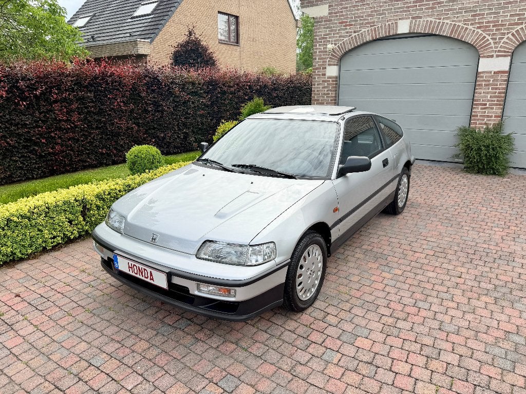 Honda CRX 1.6i-16v ED9 92.387km, Voorwielaandrijving, 4 zetels, Stof, Zwart