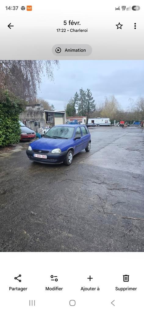 Opel corsa 1200 essence automatique, 120.000 km, Opel