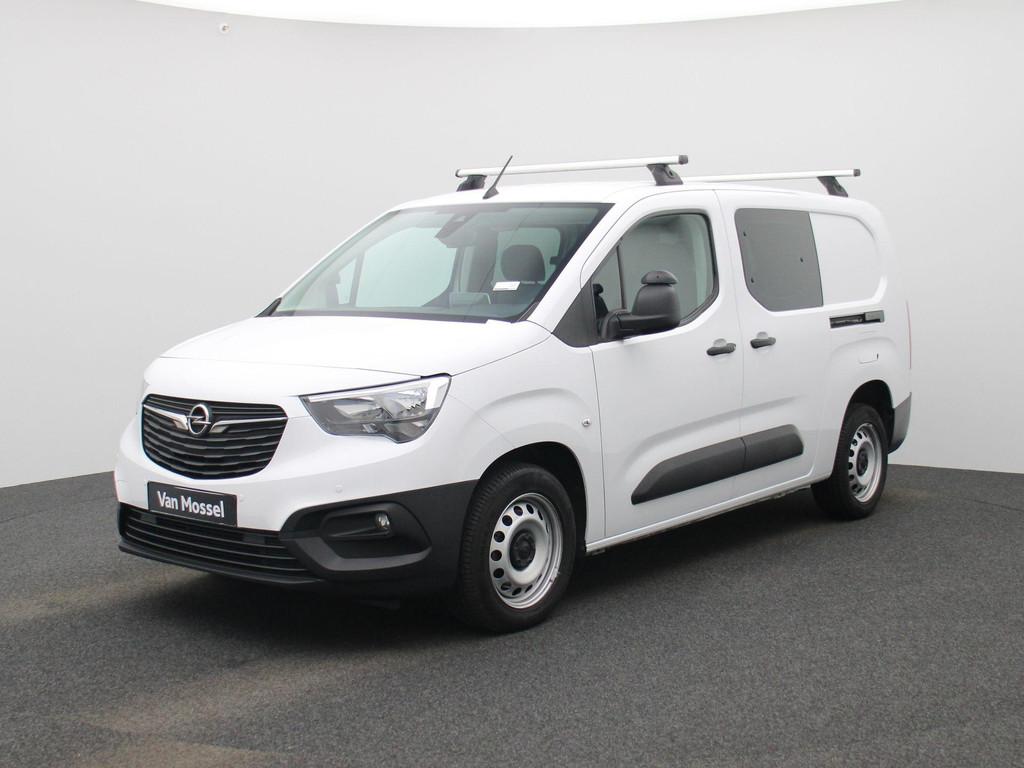 Opel Combo 1.5 Turbo 96kW 2.3T L2H1 Crew Van | Dubbele Cabin, Auto's, Bestelwagens en Lichte vracht, Bedrijf, Te koop, Airbags