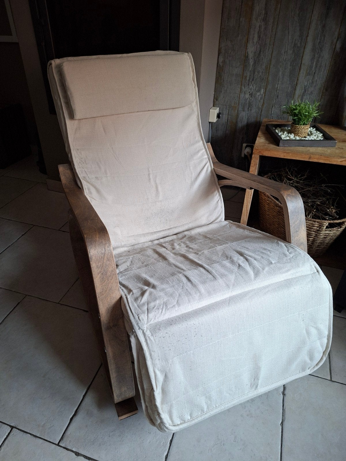 Fauteuil relax, Maison & Meubles, Bois