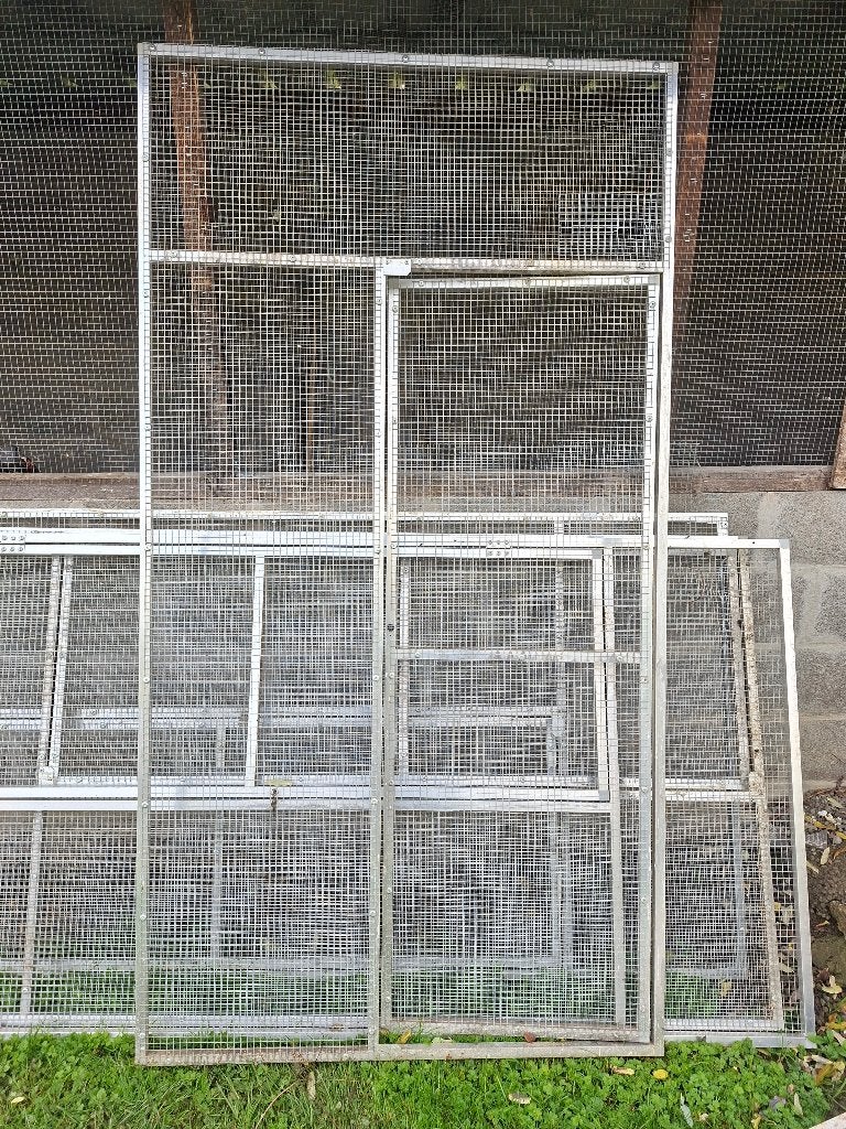 Panneaux de voliere en aluminium, Animaux & Accessoires, Enlèvement, Aluminium