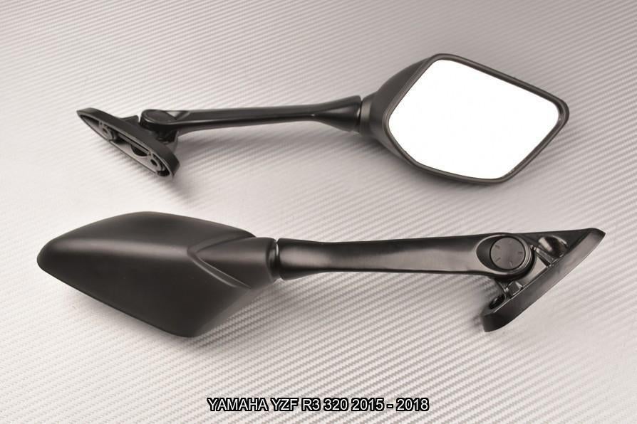 Paire de Rétroviseurs Adaptables YAMAHA YZF R3 320 2015 2018, Motos, Enlèvement ou Envoi, Neuf