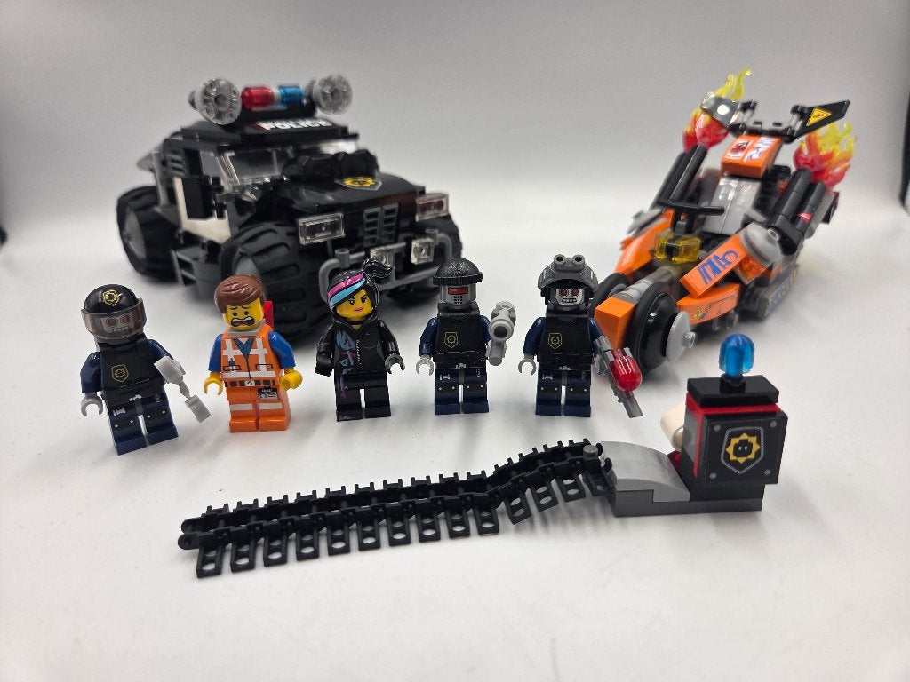 Lego The lego Movie 70808 Super Cycle Chase, Lego, Ophalen of Verzenden, Zo goed als nieuw, Complete set