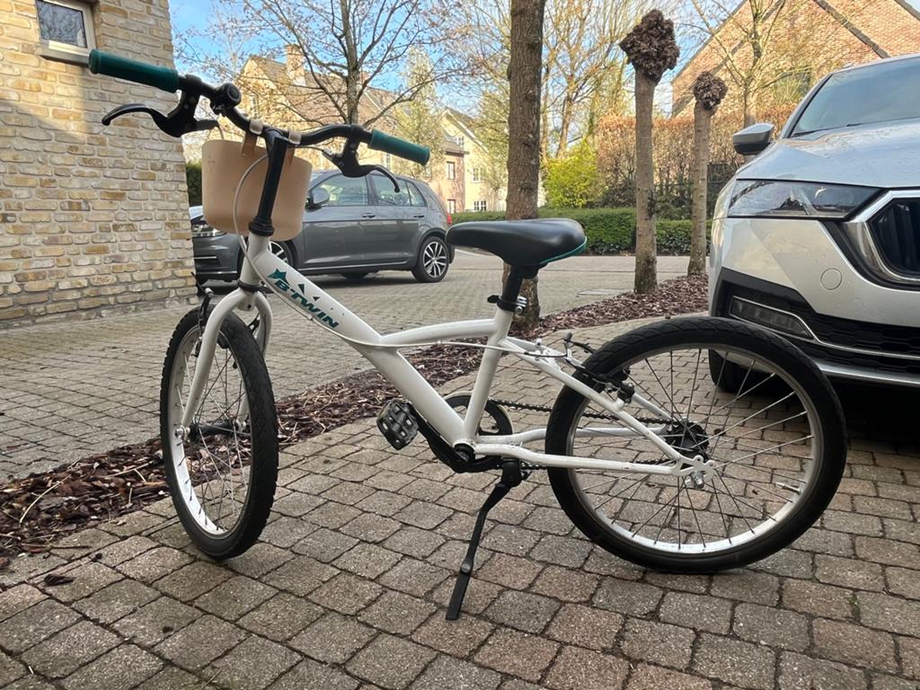 Kinderfiets - jongen - 20 inch - 6-8 jaar- merk Decathlon, Ophalen, Zo goed als nieuw, 20 inch