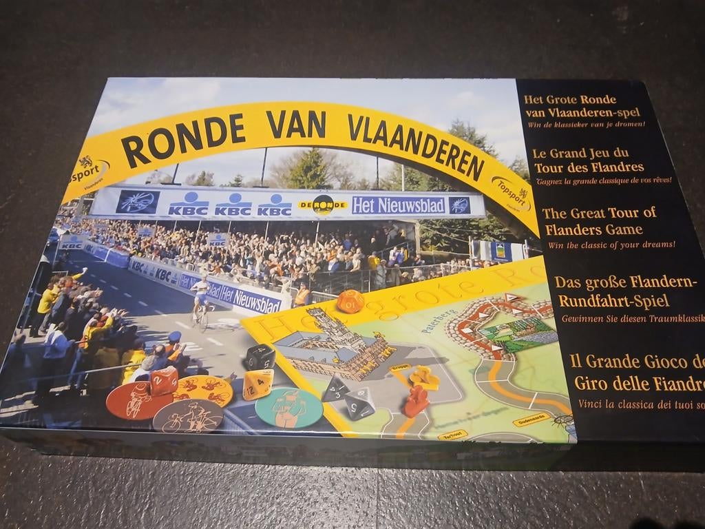 Gezelschapsspel..ronde van Vlaanderen, Hobby en Vrije tijd, Ophalen of Verzenden
