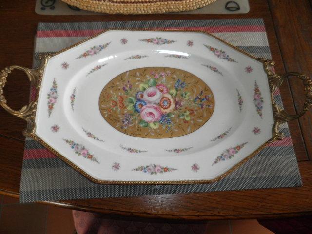 Porseleinen dienblad LIMOGES FRANKRIJK, Ophalen
