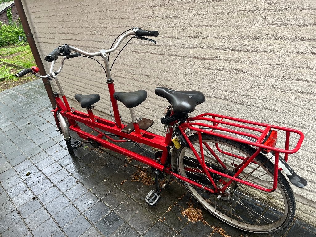 Kindertandem, Enlèvement, Utilisé, Moins de 10 vitesses, ONDERWATERFIETS