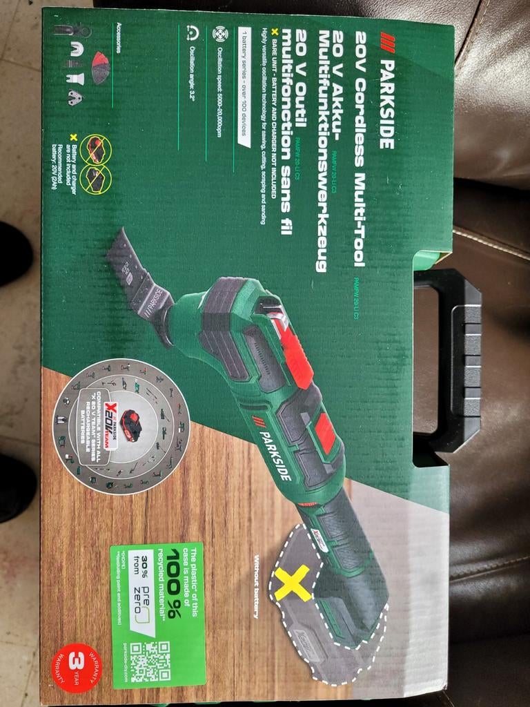 Parkside outils multifonction sans fil, Bricolage & Construction, Enlèvement ou Envoi