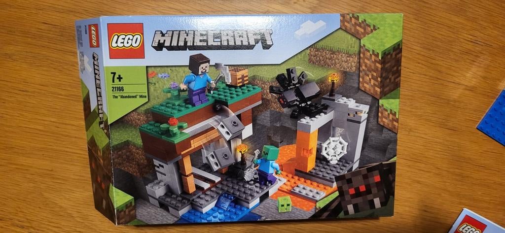 Lego Minecraft 21166 The Abondoned Mine, Ophalen, Compleet, Lego, Minecraft