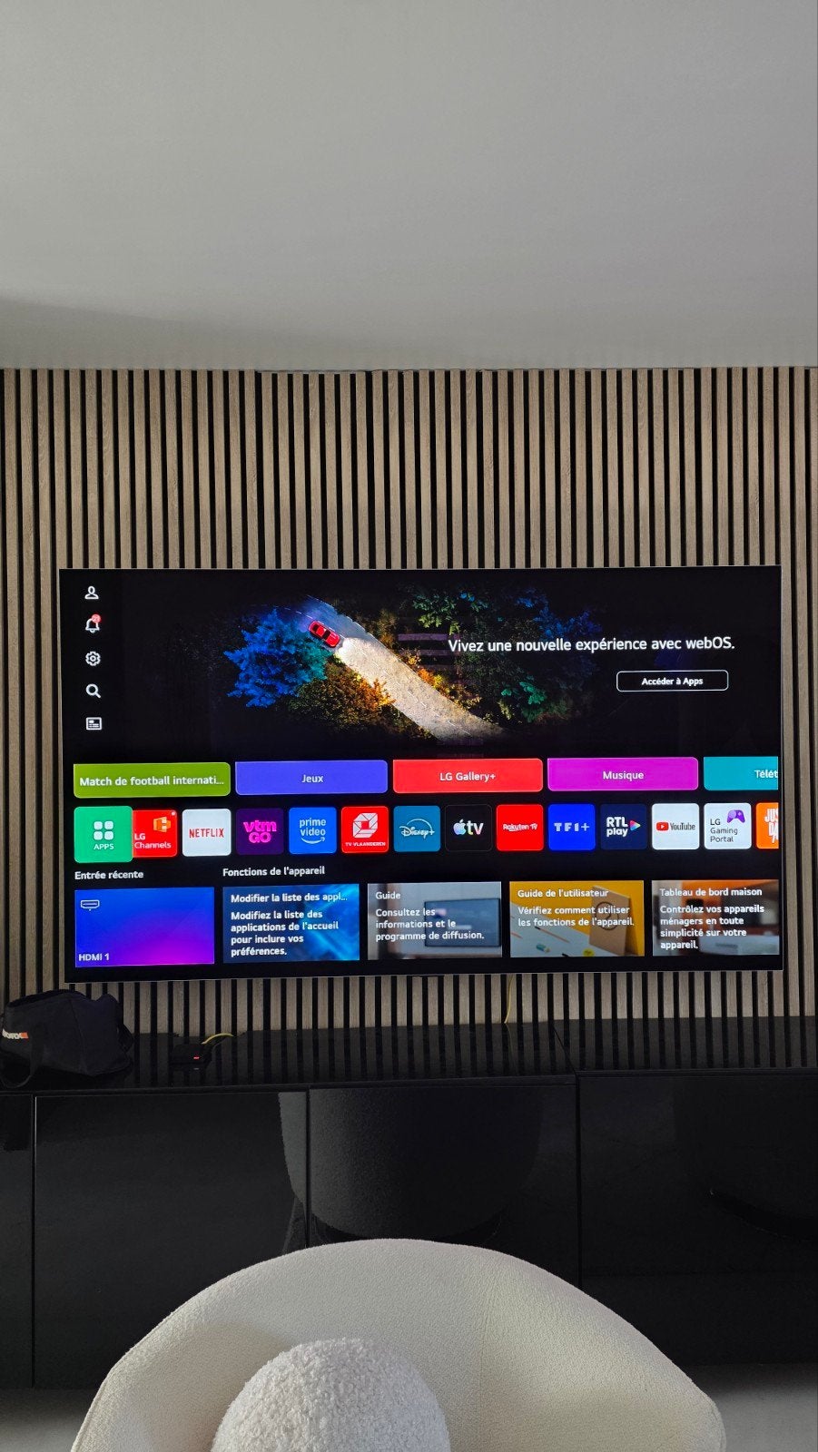 LG OLED 83" G4 (2025) – Garantie 5 ans acheté 6499€!!, Enlèvement
