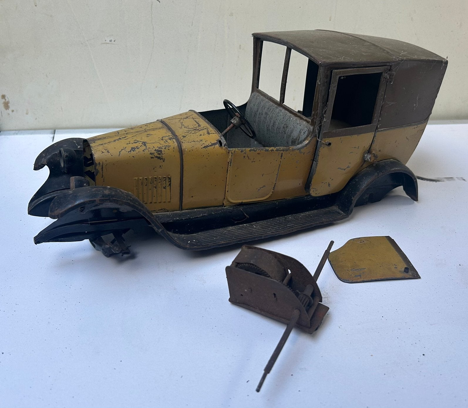 RareJouet en tôle André Citroën taxi de ville B2, Enlèvement ou Envoi