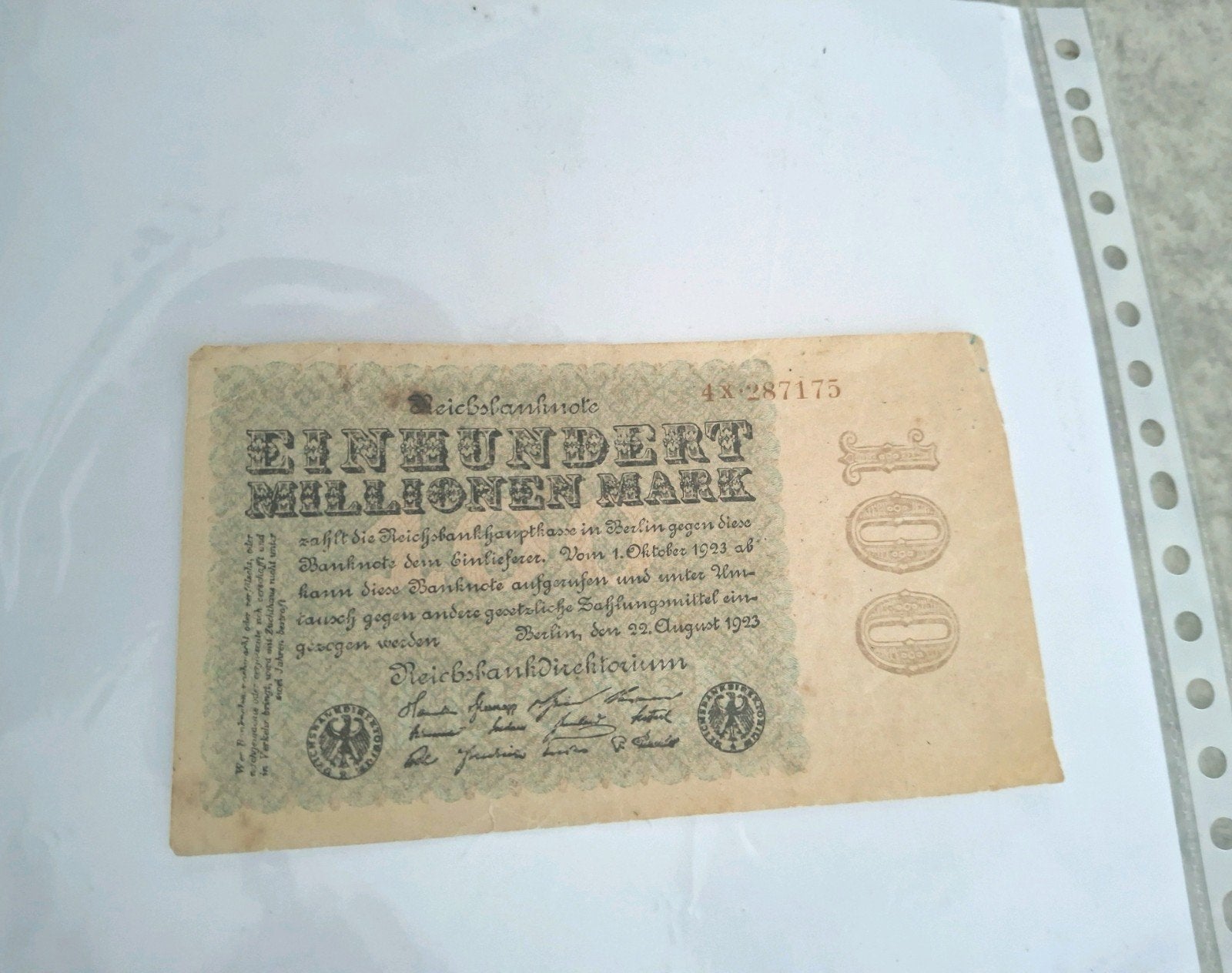 billet Ancien, Enlèvement ou Envoi