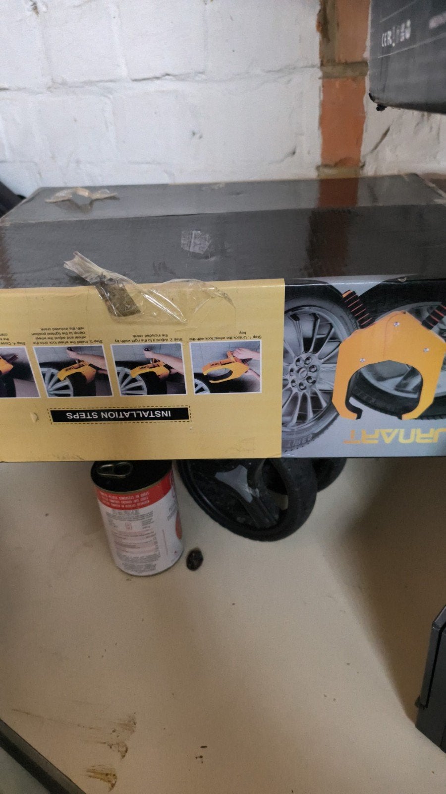 slot voor auto, Enlèvement