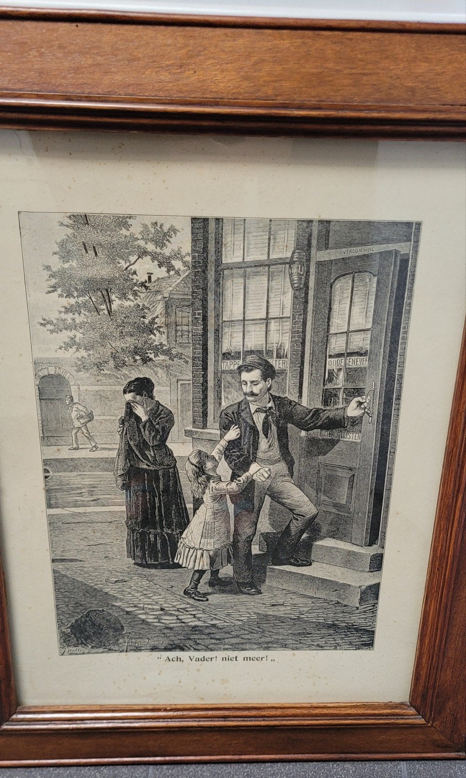 grafische prent, johannes Braakensiek, Antiek en Kunst, Ophalen, Potloodtekening