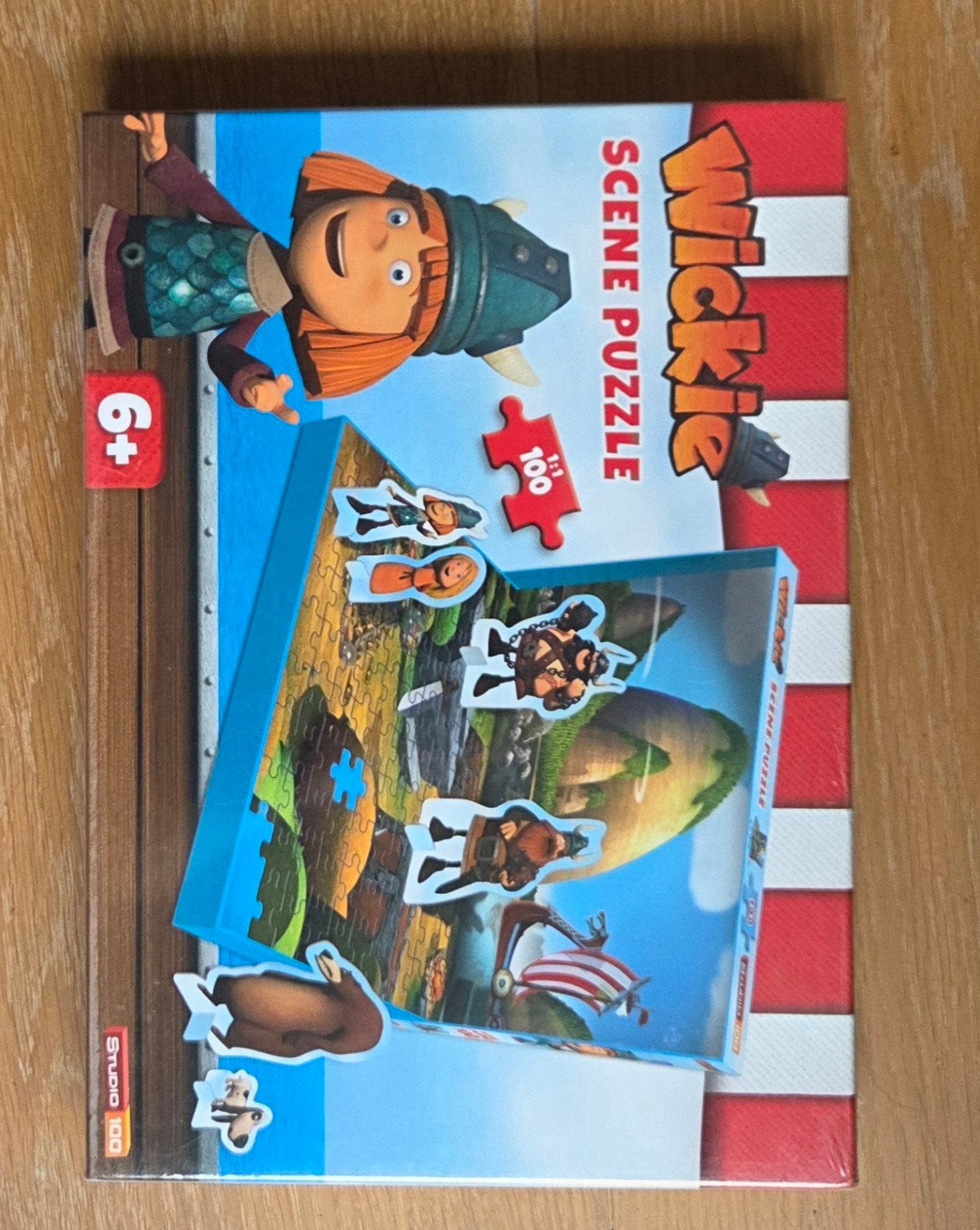 wickie de viking puzzel, Enlèvement